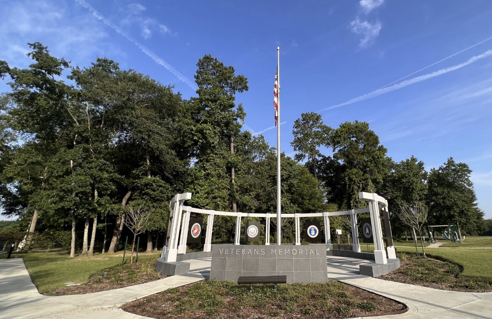 photo of Veterans Memorial at Cypress Creek Park in Spring, Texas