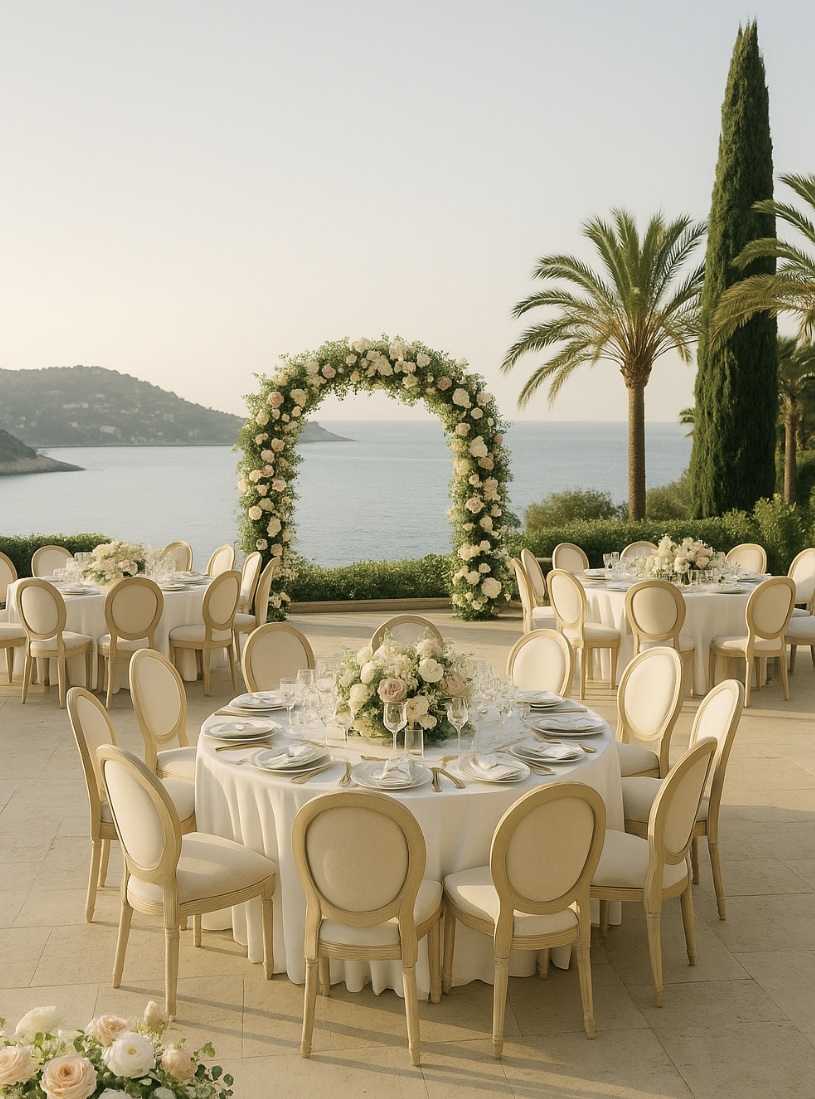 Les 10 meilleurs domaines pour un mariage de prestige sur la Côte d’Azur