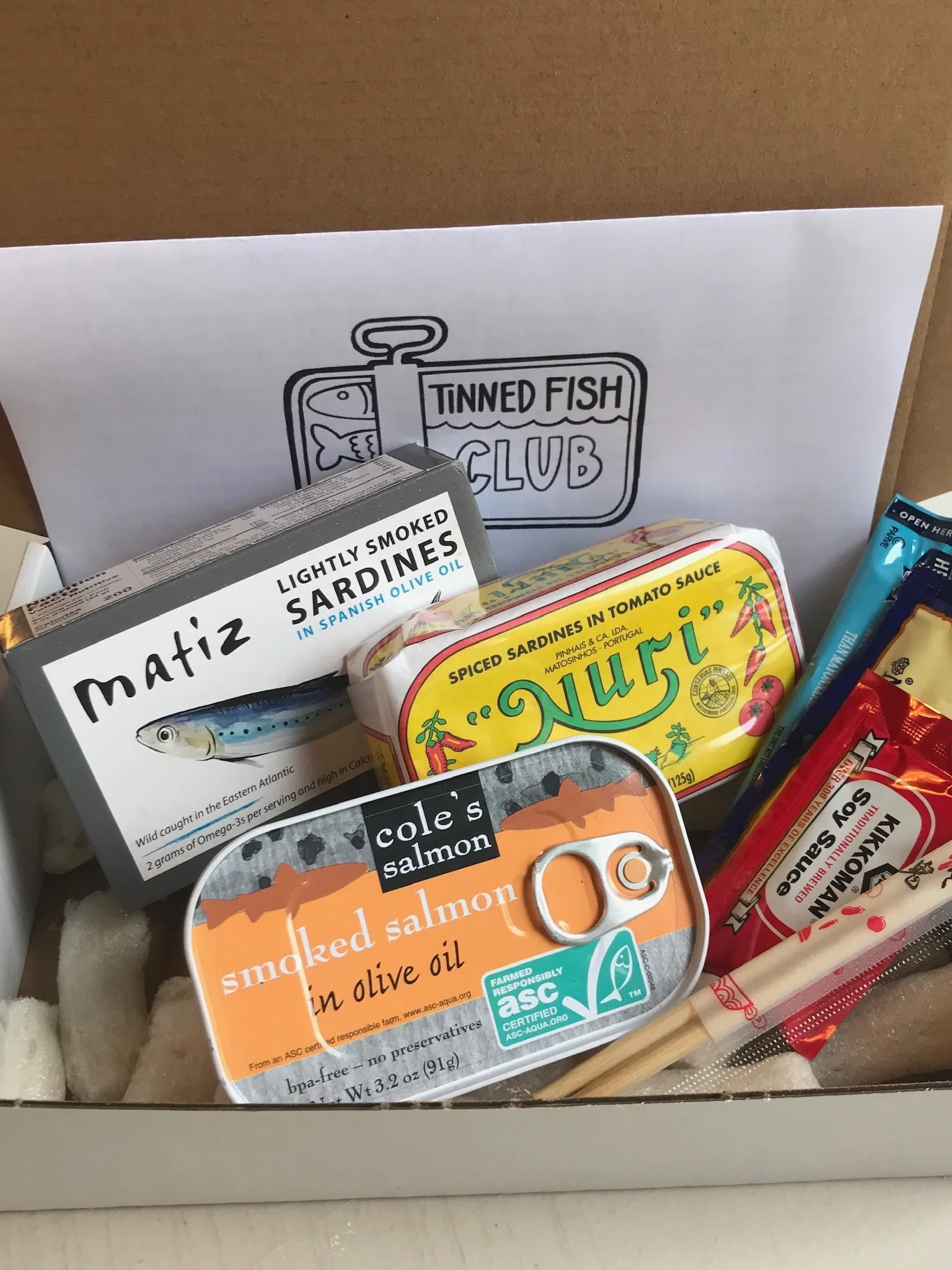 Tinned Fish Club October 2022