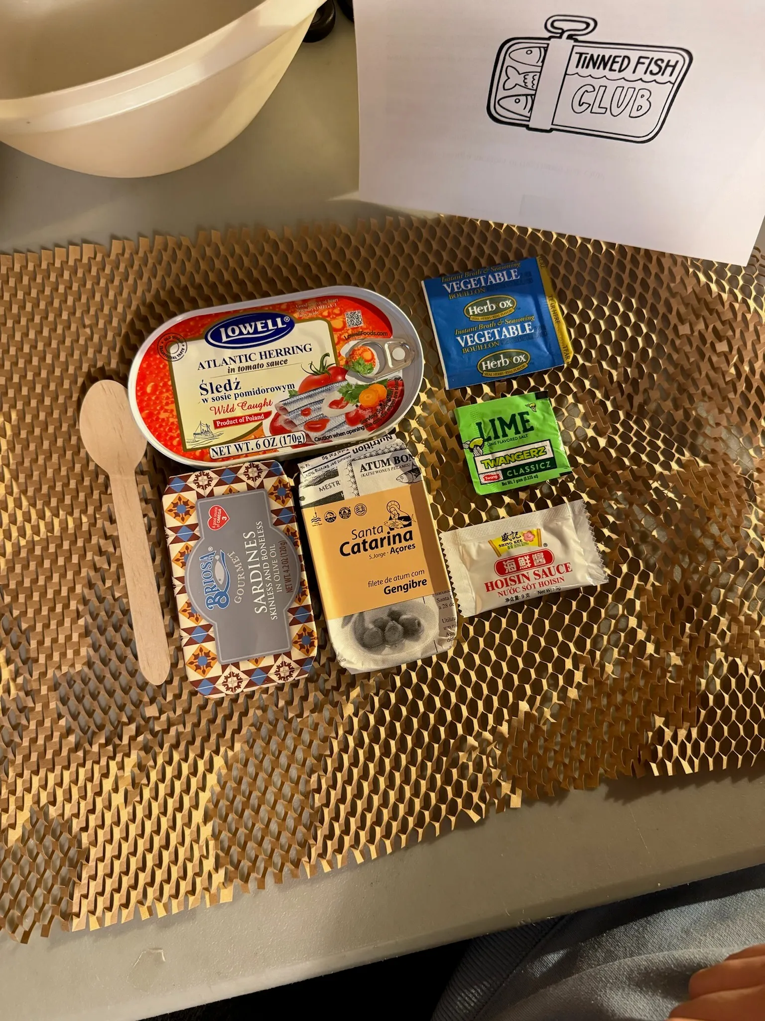 Tinned Fish Club October 2023