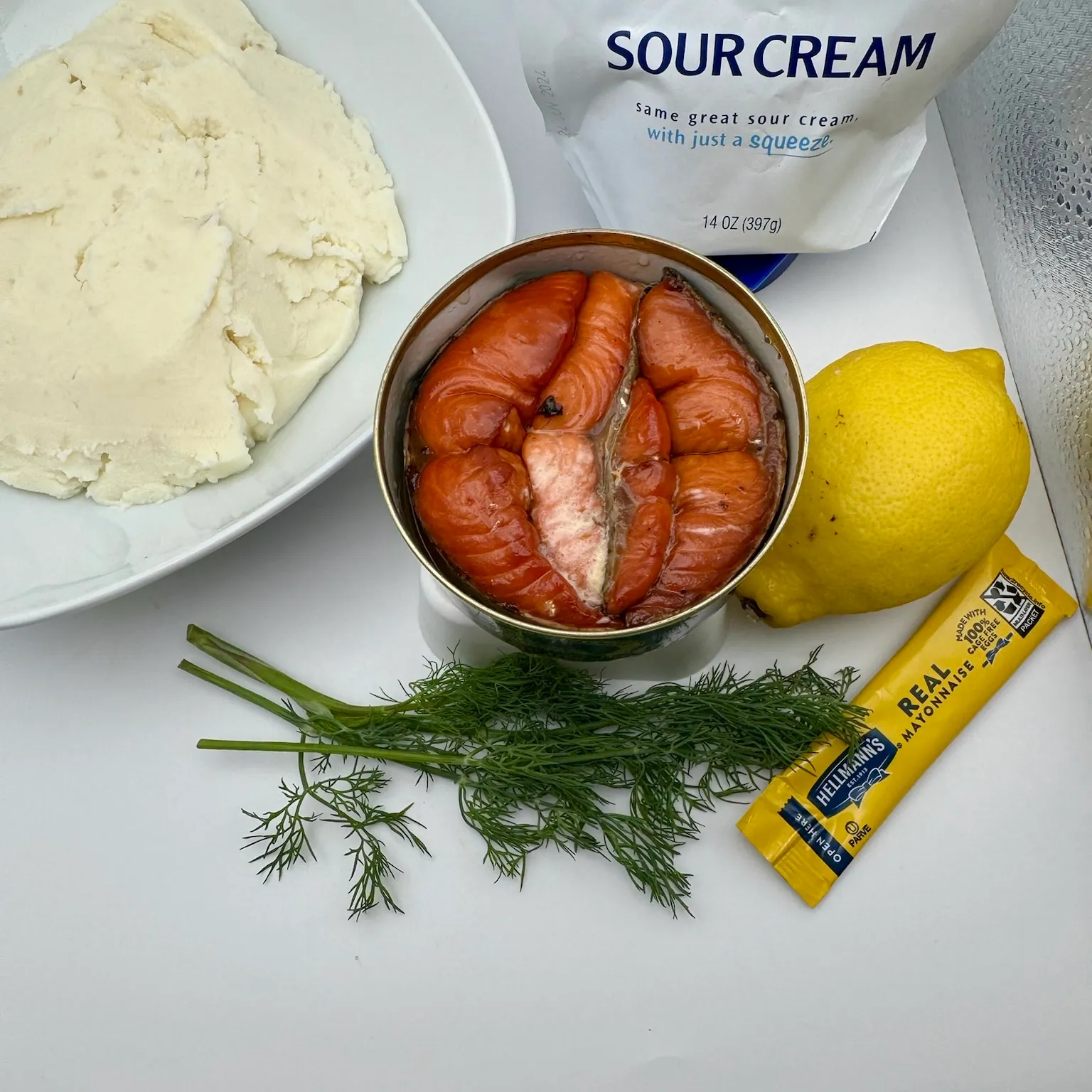 Alaskan Smoke Sockeye Salmon Canned and Open

