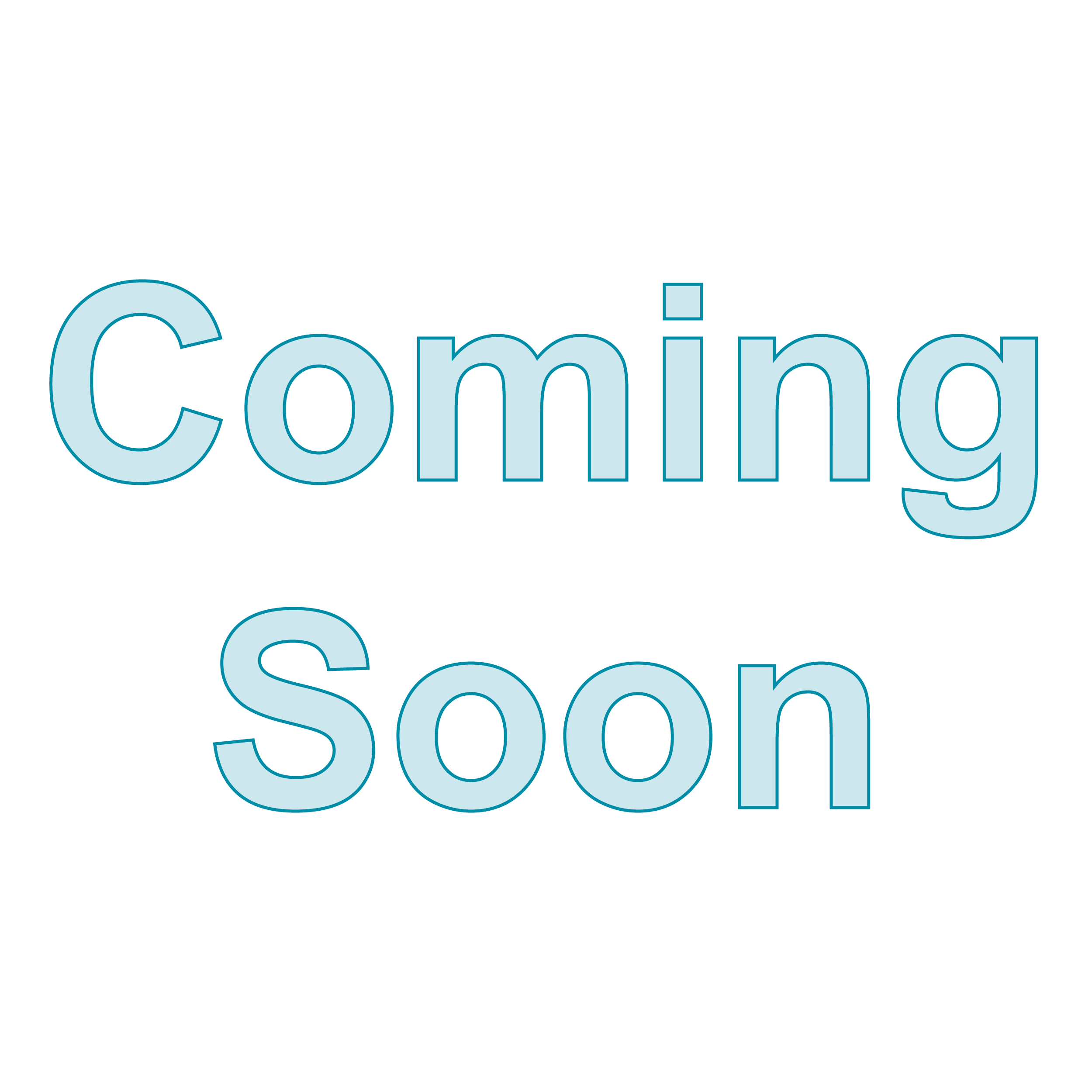 Coming soon