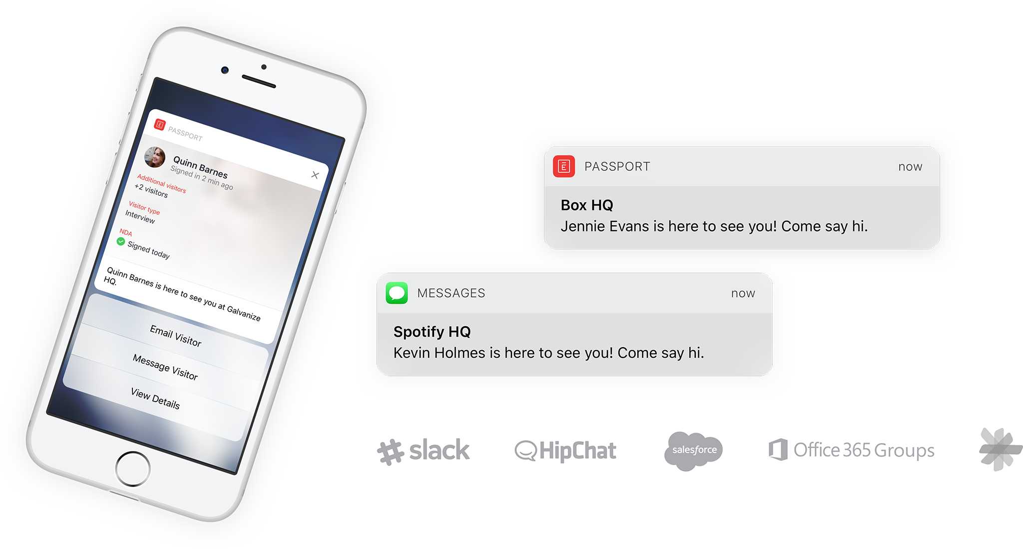 Illustration showing logos , chat mockup and phone