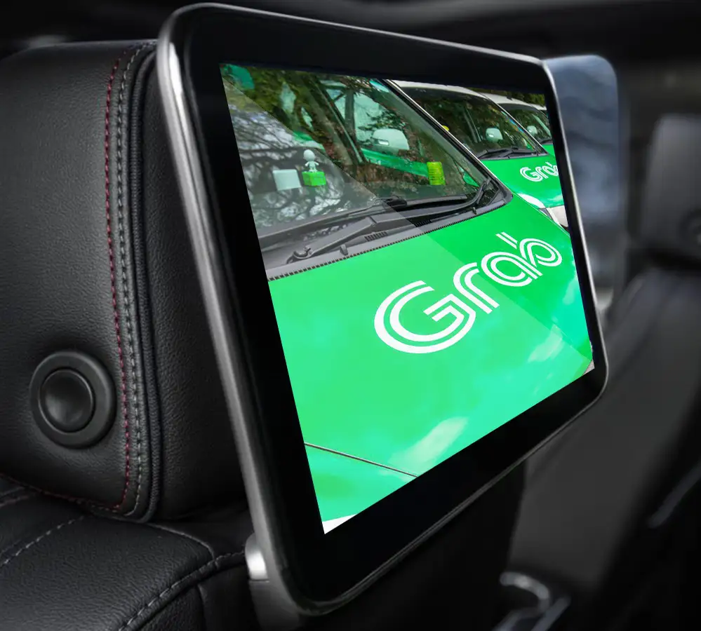 Grab marketing creative visual