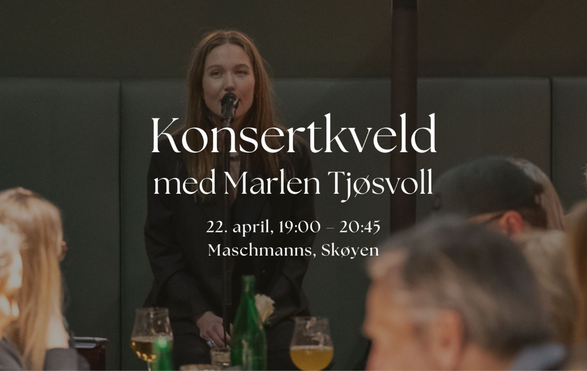Konsert med Marlen Tjøsvoll hos Maschmanns