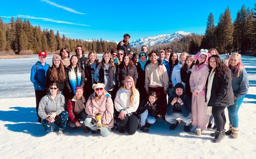 Youth Crossroads mountain hike