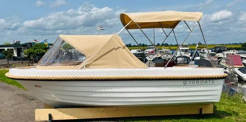 Klassieke sloep kopen wit