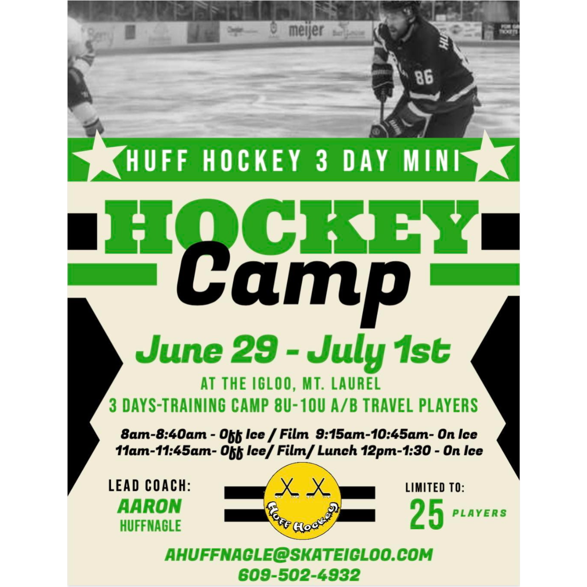 Huff Hockey Summer Camp 8U-10U A/B