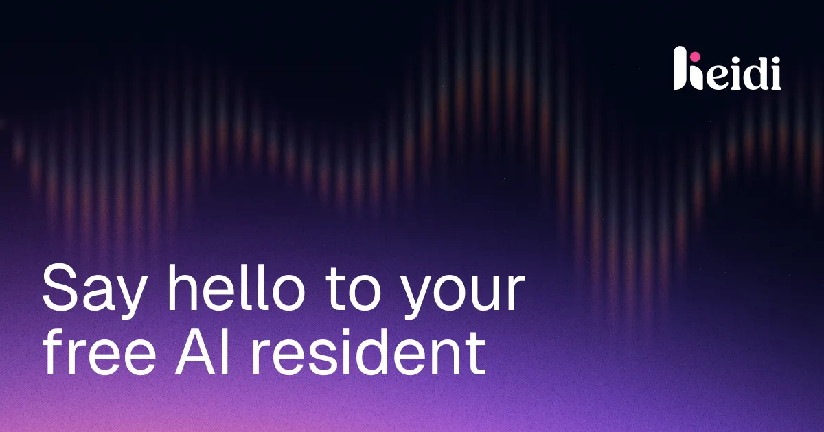 Heidi AI banner