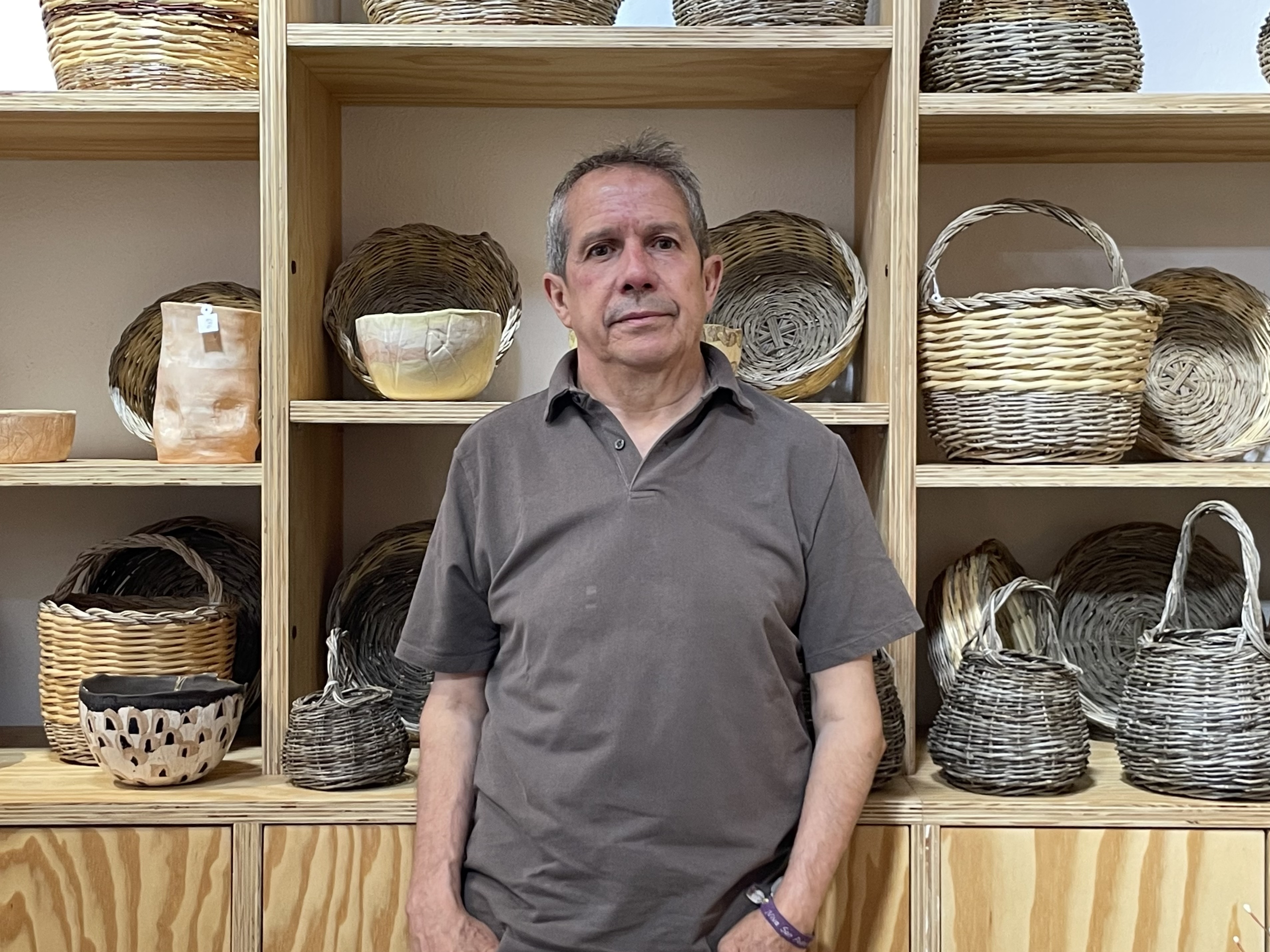 Francisco Rubio, uno de los últimos artesanos canasteros