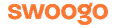 Orange text logo spelling 'swoogo' on a black background.