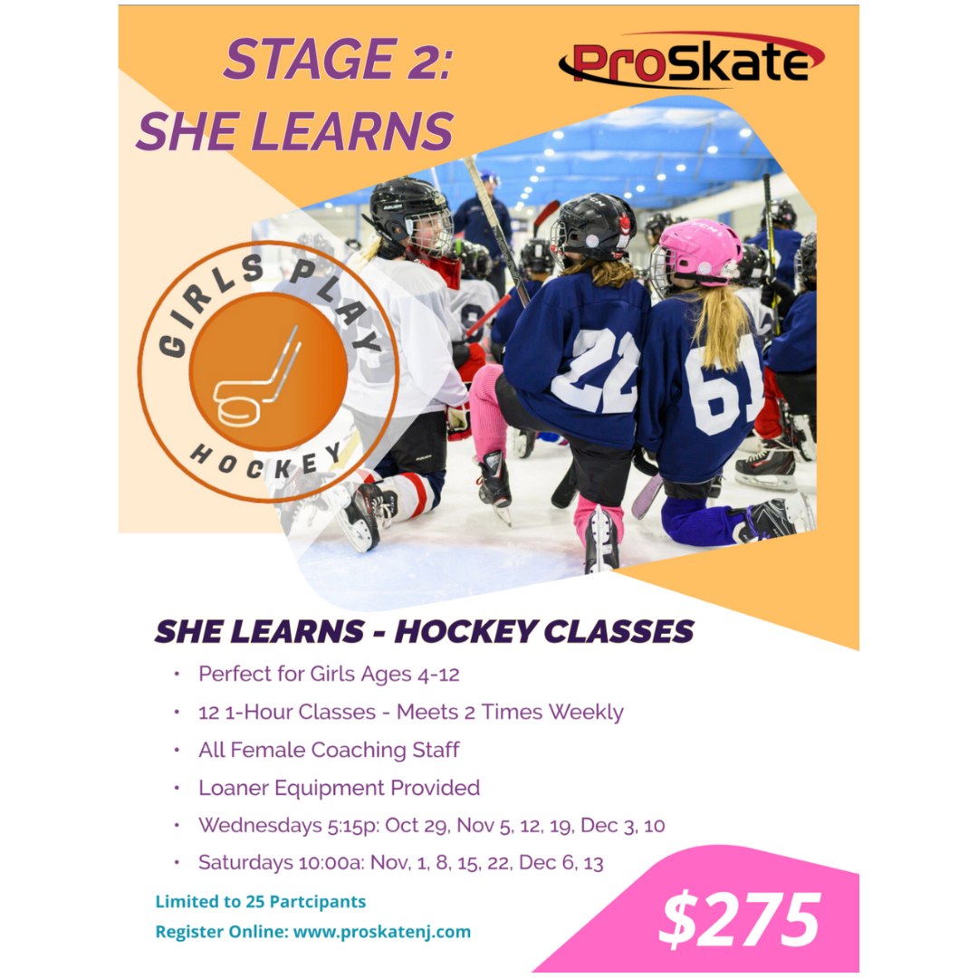 Girls Learn to Play Hockey