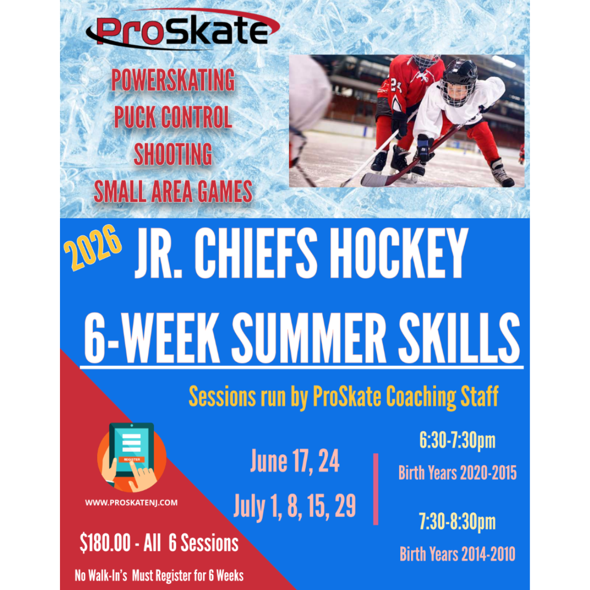 JR.CHIEFS SUMMER SKILLS