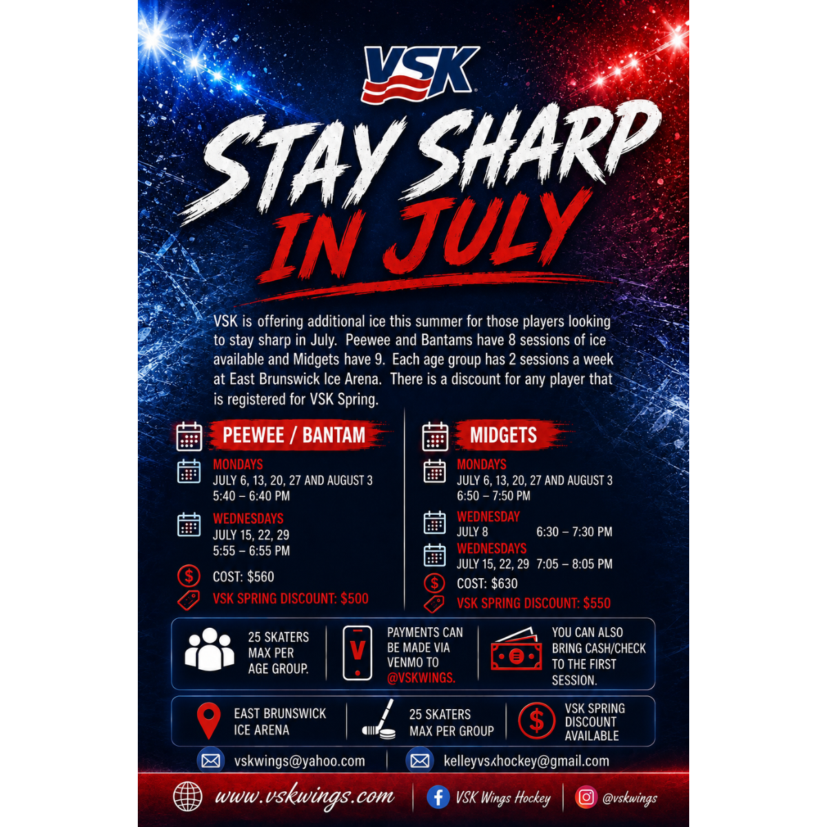VSK Stay Sharp In July