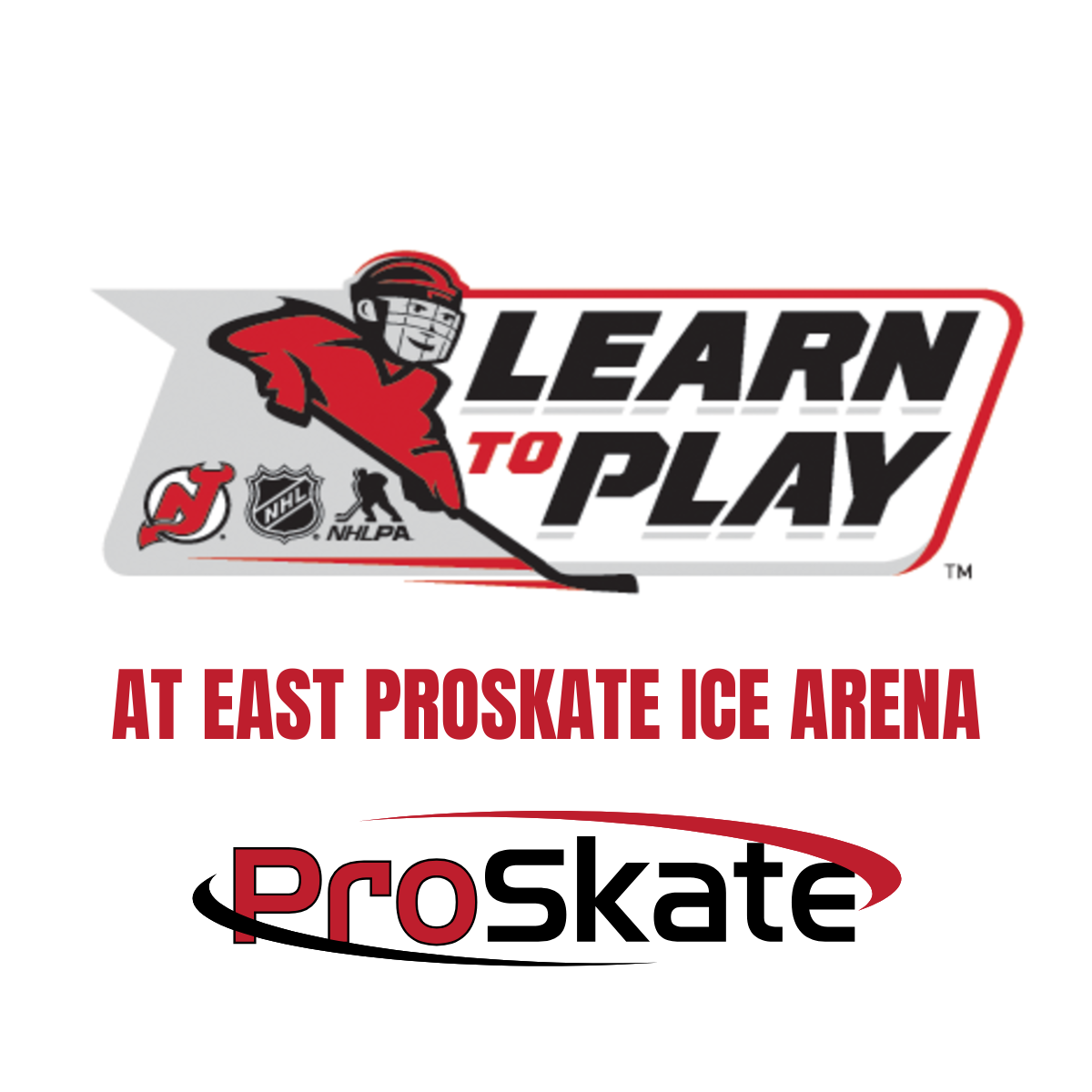 NJ Devils Learn to Play Hockey At ProSkate