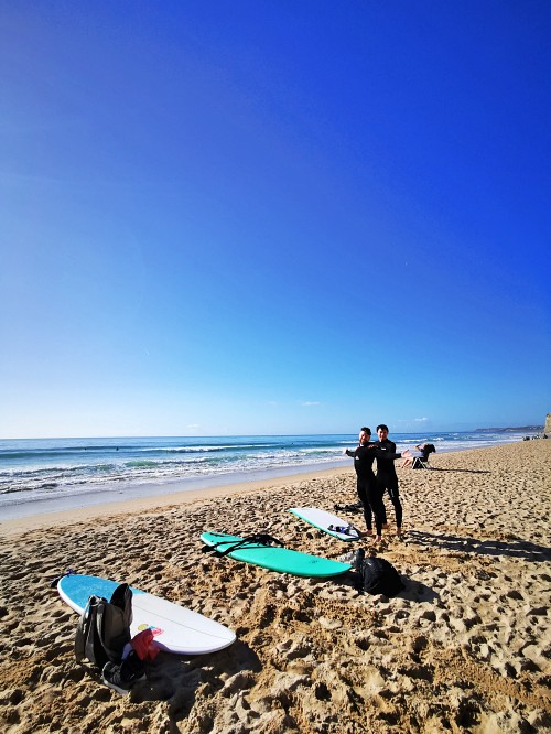 Photo of the beaches in Lagos Algarve Portugal