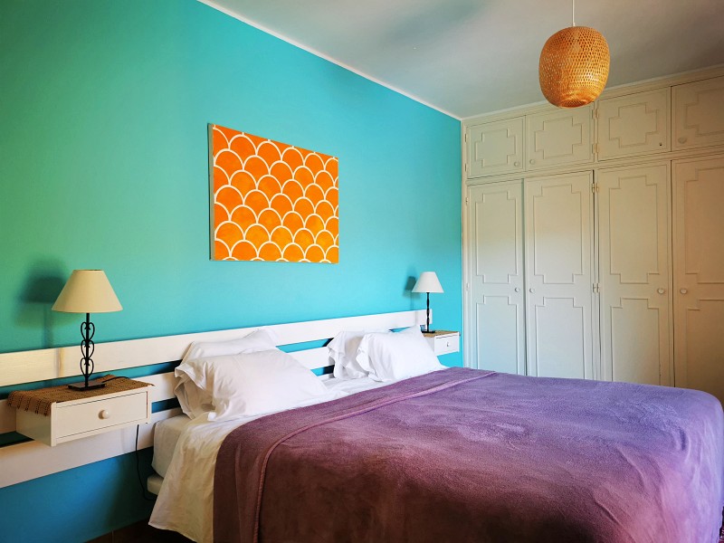 Photo of a private room with its bed