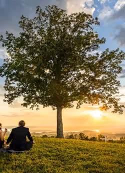 Sunset at Secret Place