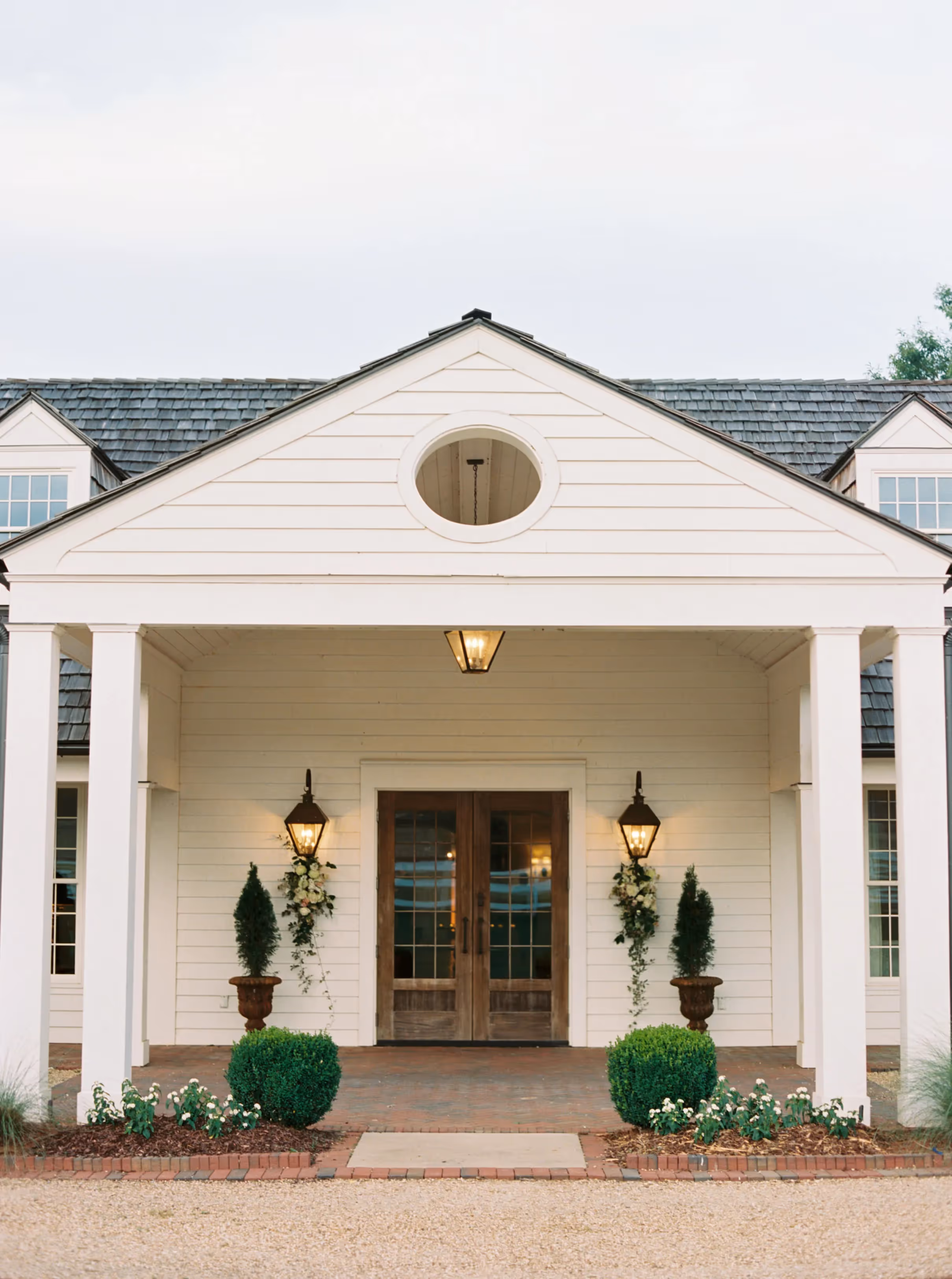 Beautiful wedding venue at Pursell Farms property.