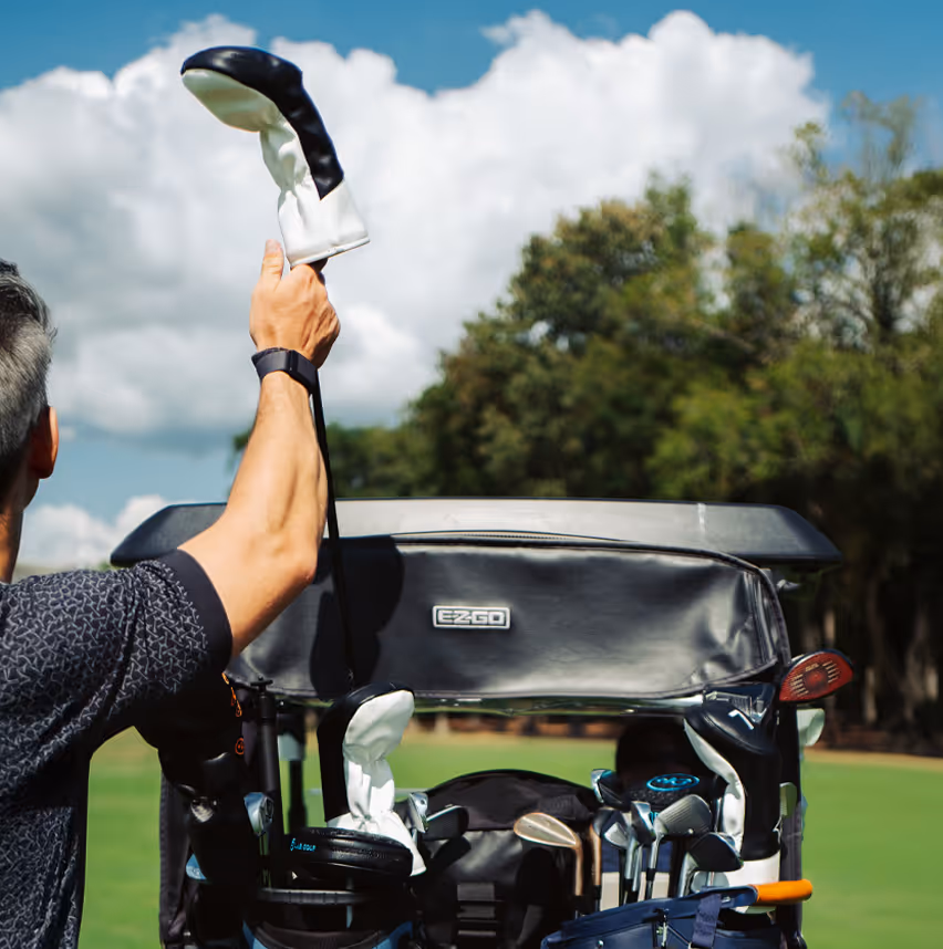 Pigs roasting on grill.