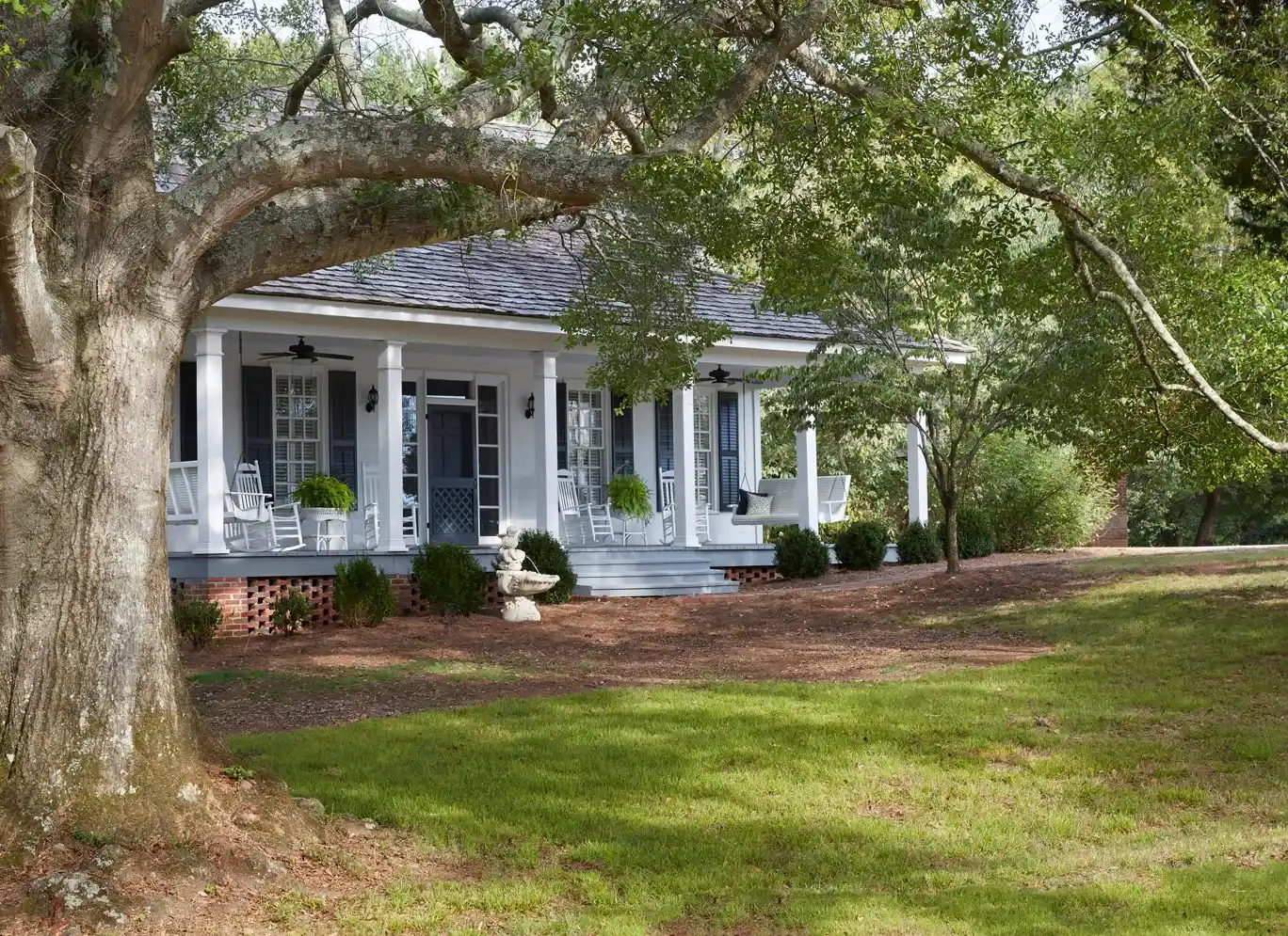 the outside of the spa building