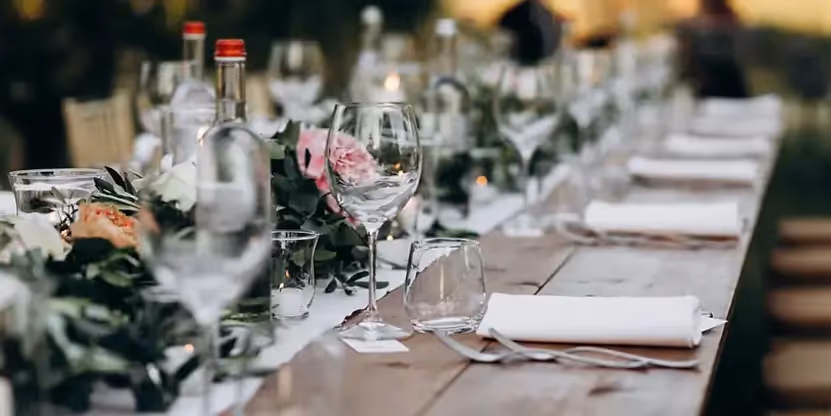 Treat your guests to a variety of mouth-watering foods