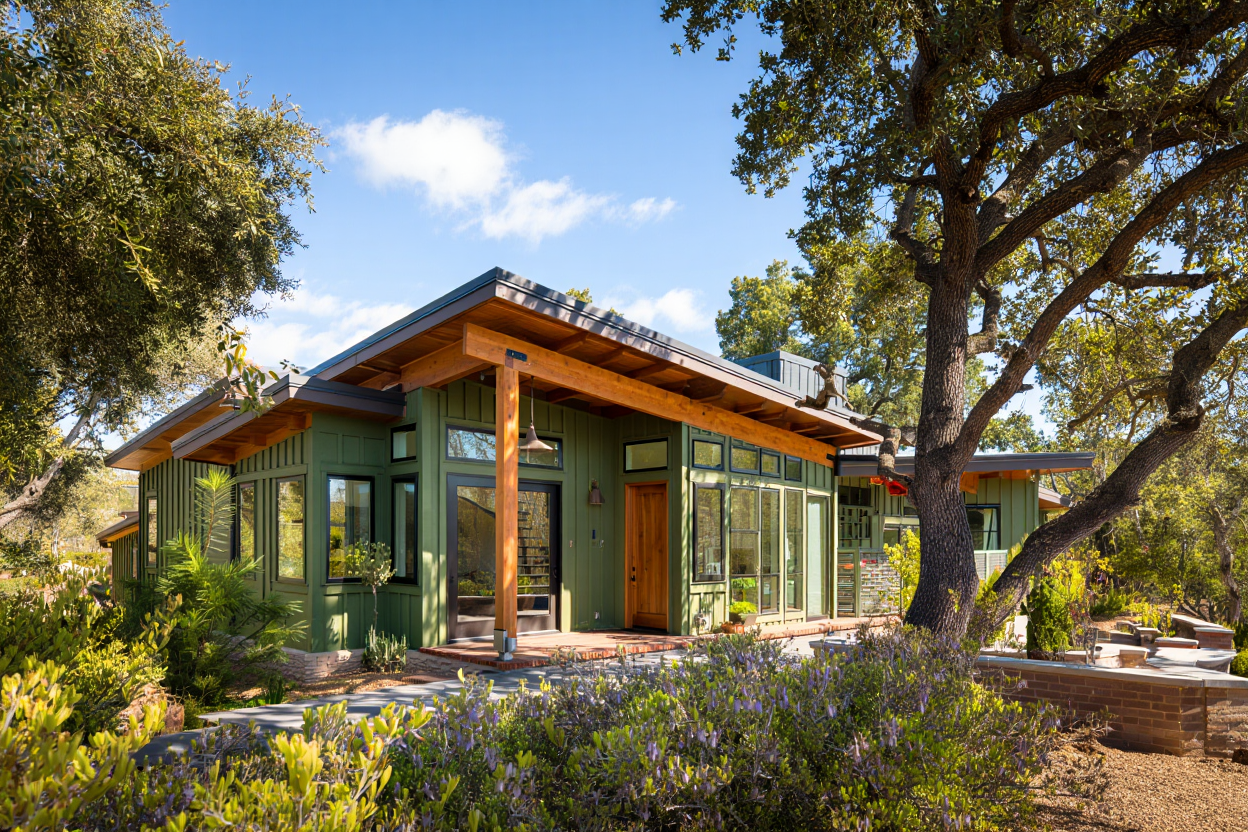Residential eco-friendly insulation upgrade in progress