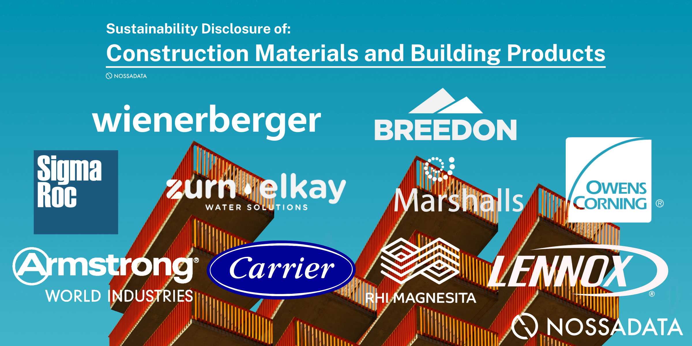 Industry Analysis: Sustainability Disclosure of Construction Materials and Building Products