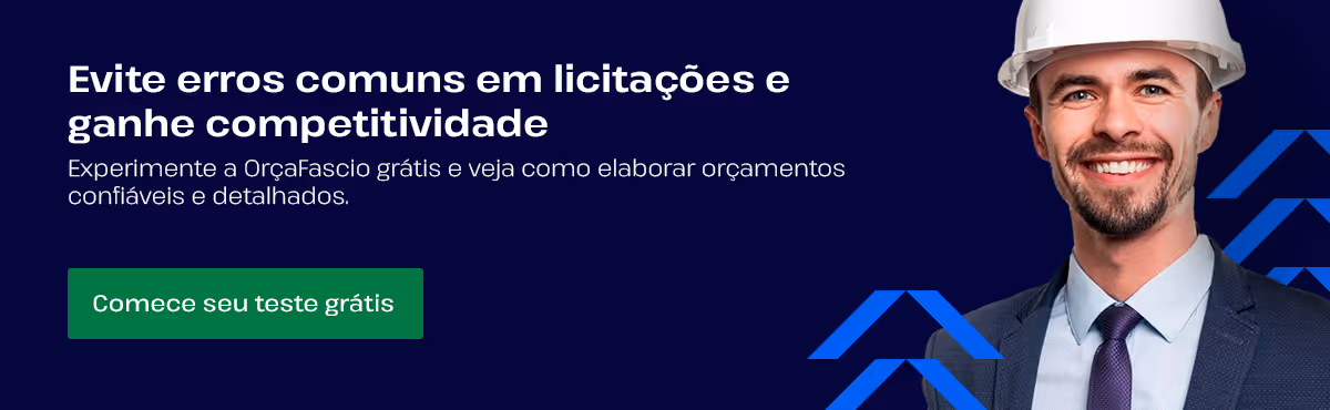 Experimente o OrçaFascio grátis e veja como elaborar orçamentos confiáveis e detalhados