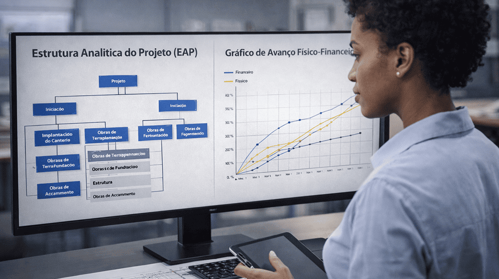 Modelo EAP na construção civil: como estruturar corretamente
