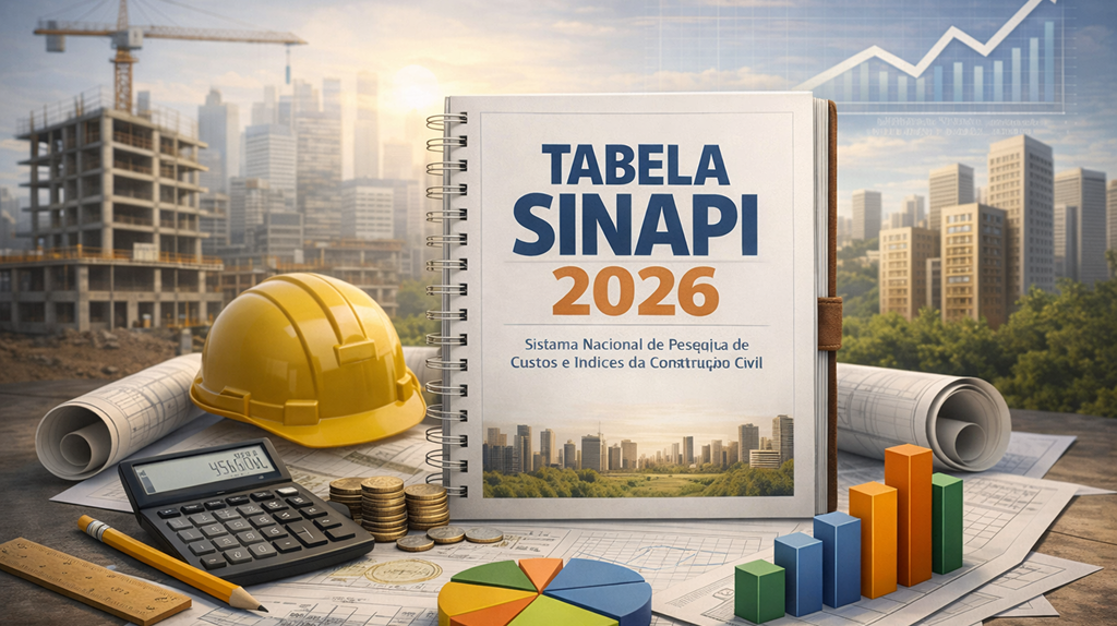 Tabela SINAPI 2026 atualizada: como consultar e aplicar