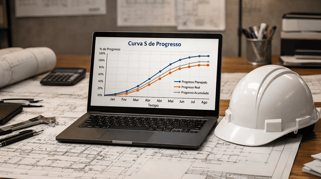 Curva S na construção civil: entenda sua importância e aplicação