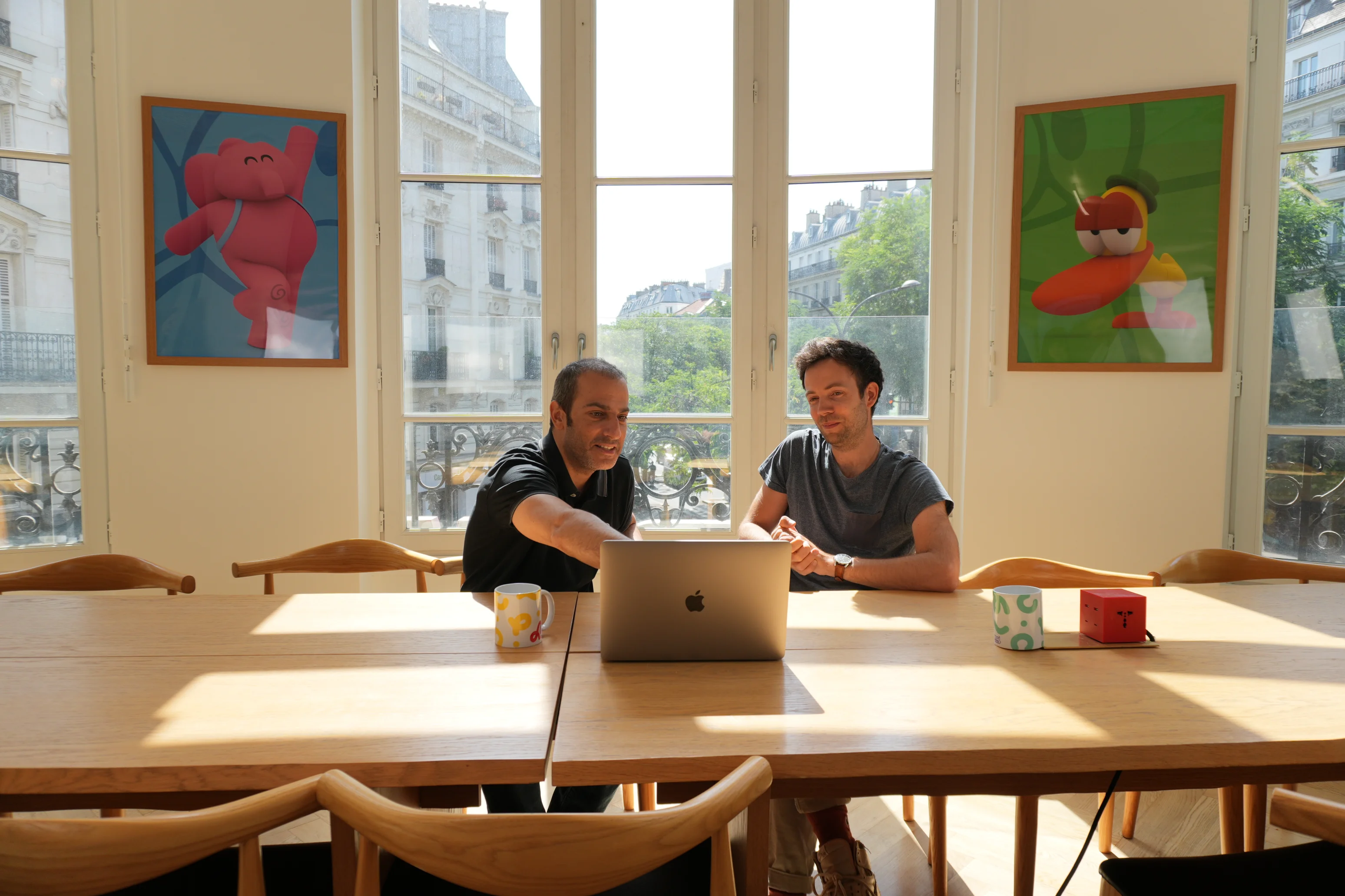 Illustration Speed beats consensus. 