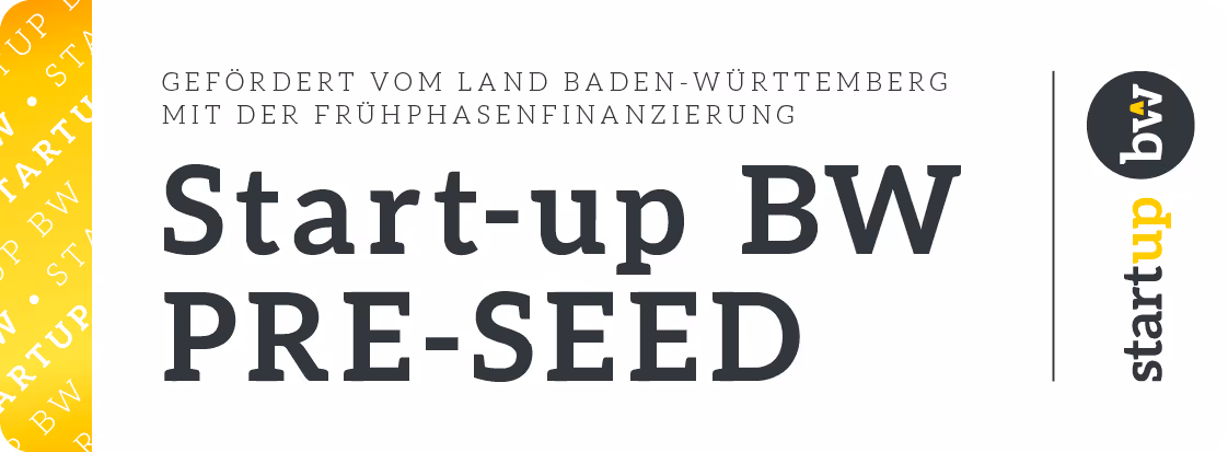 Logo Start-Up BW Pre-Seed