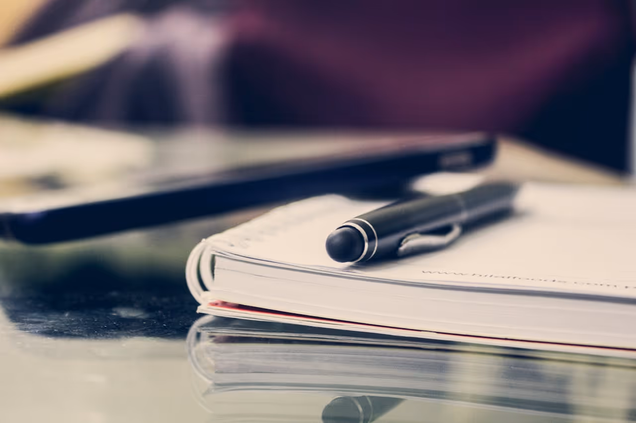 Foto von einem Report