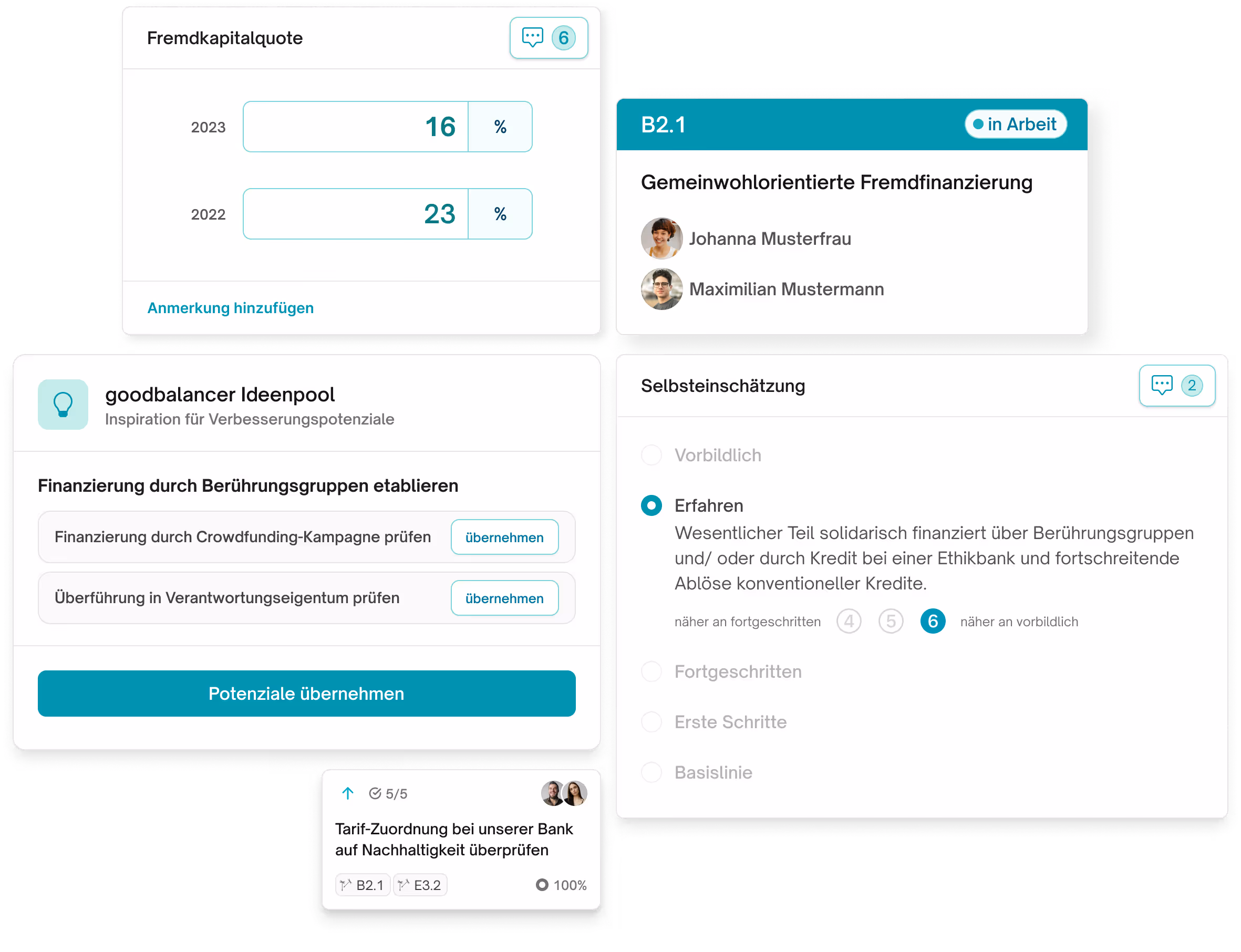 Screenshot goodbalancer Features