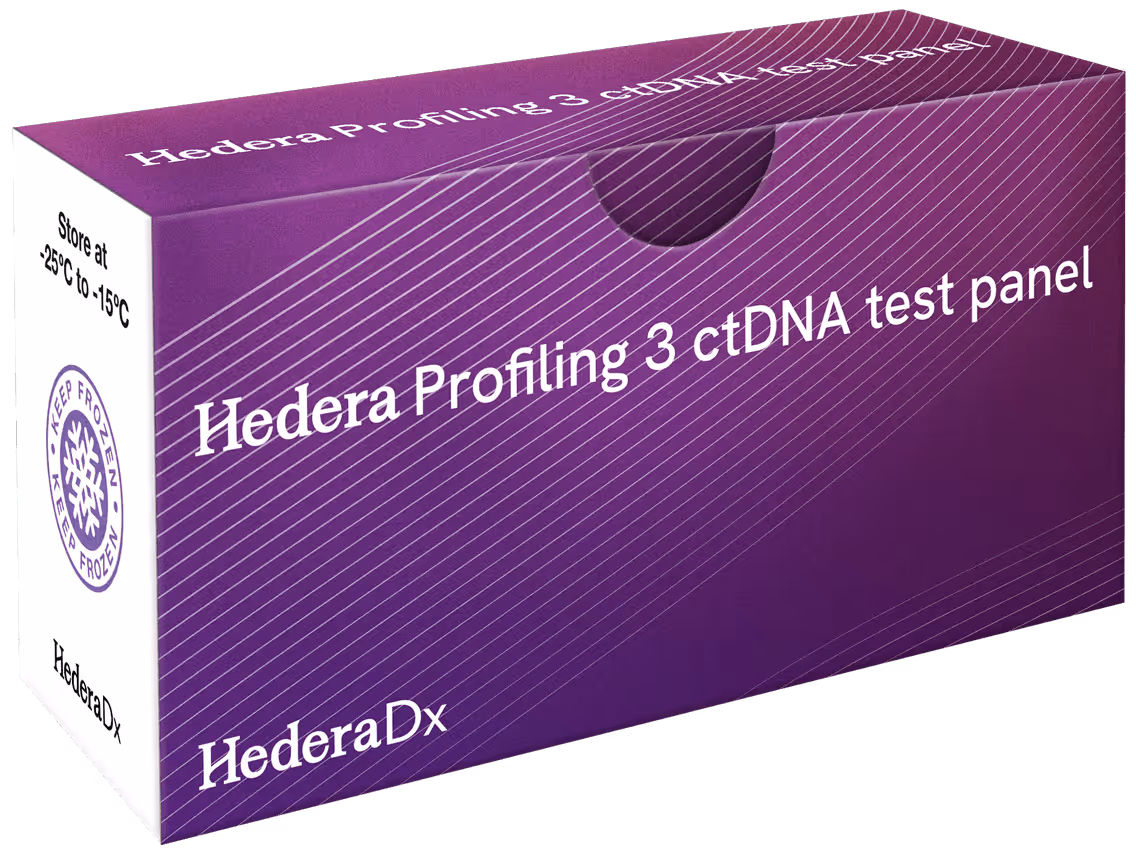 Hedera Profiling 3 ctDNA test panel