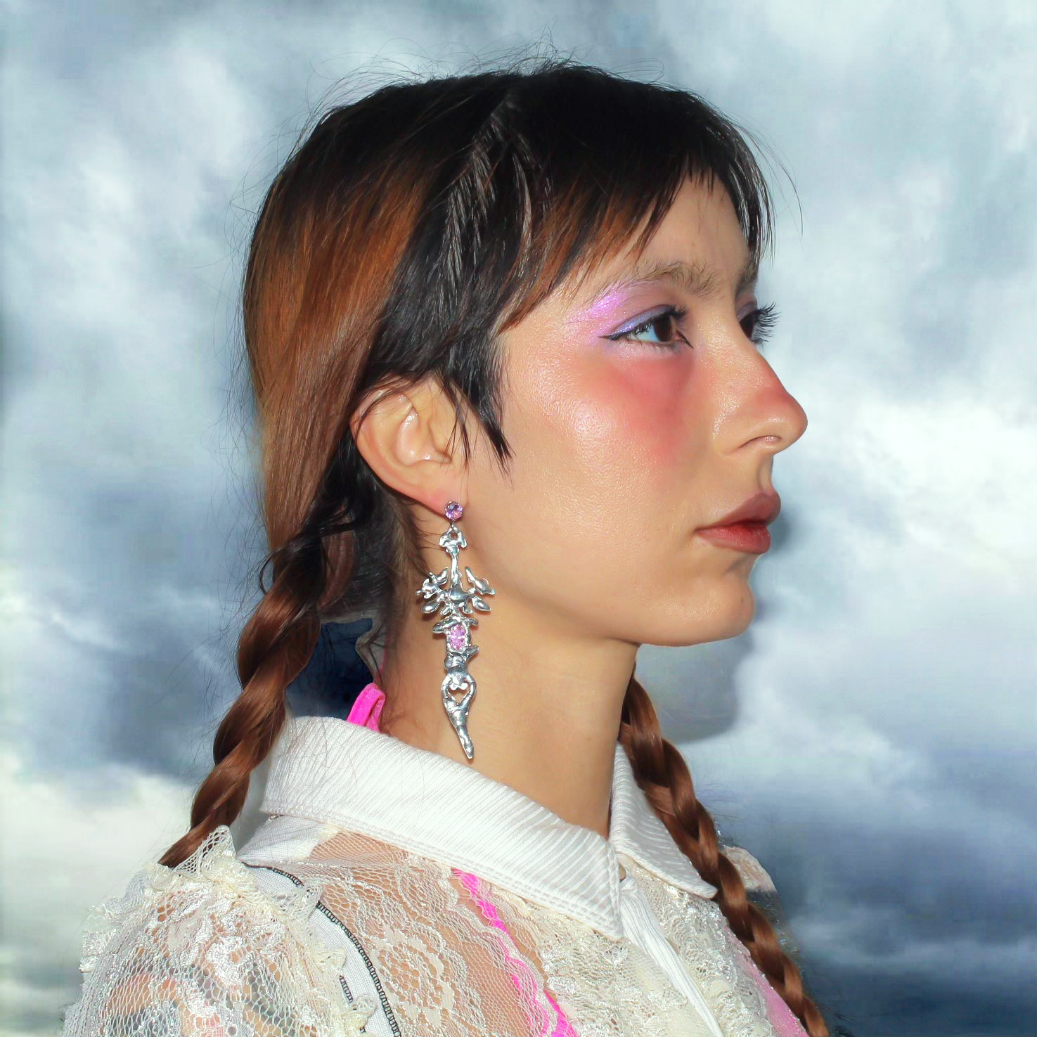 Side profile picture of Liz