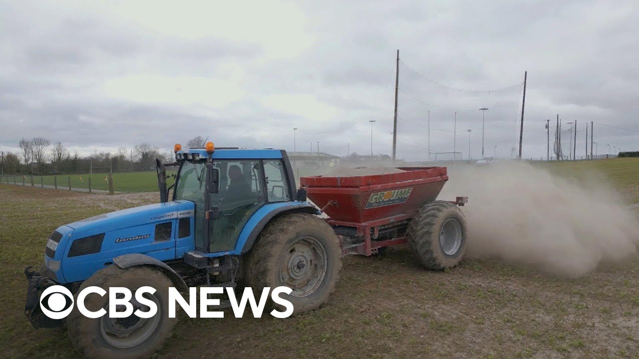 Farmer takes part in unusual experiment to help farm thrive amid rising temperatures