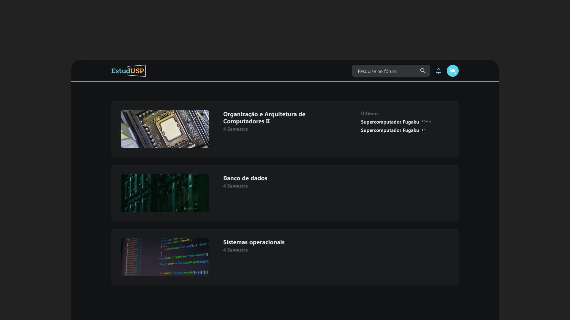 Two mockups of the Cinusp App