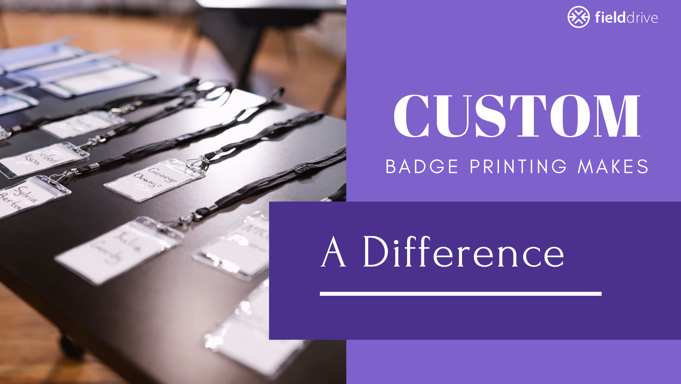 Why Custom Badge Printing Makes a Difference for Events