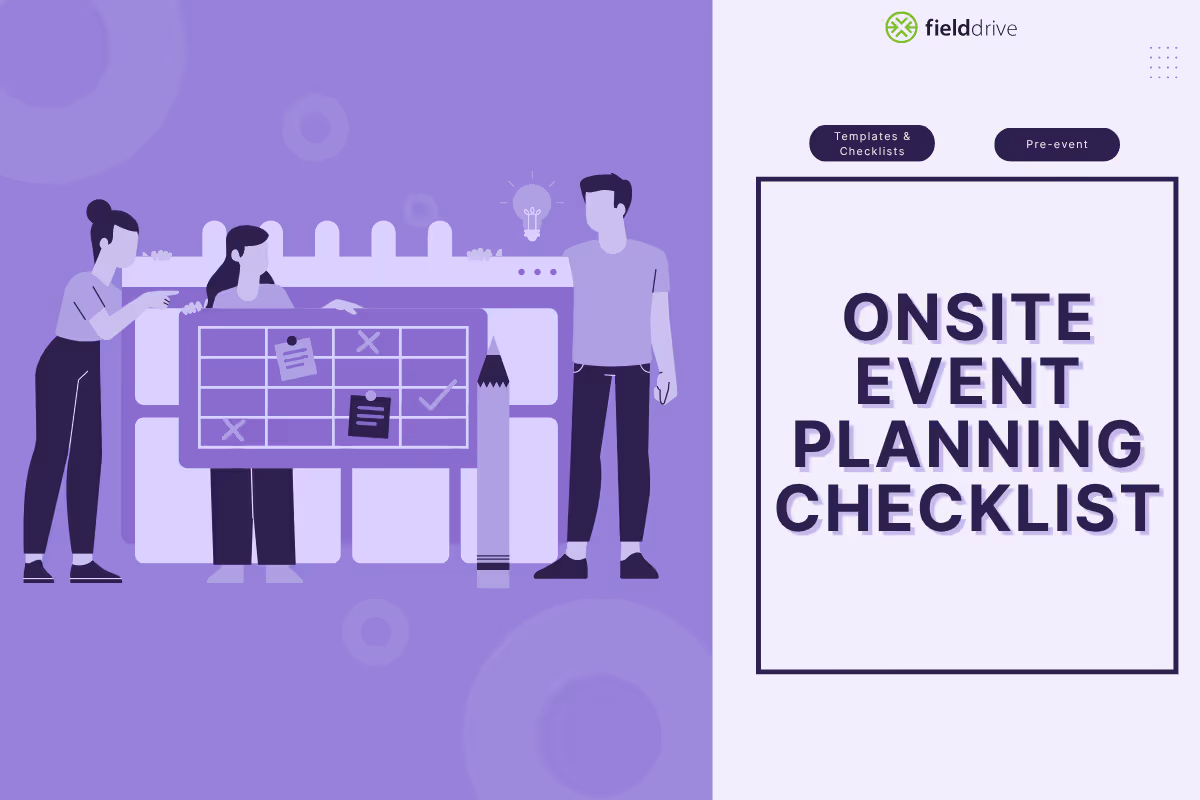 Onsite Event Planning Checklist