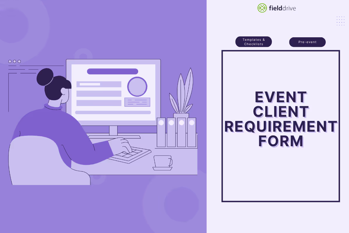 Event Client Requirement Form