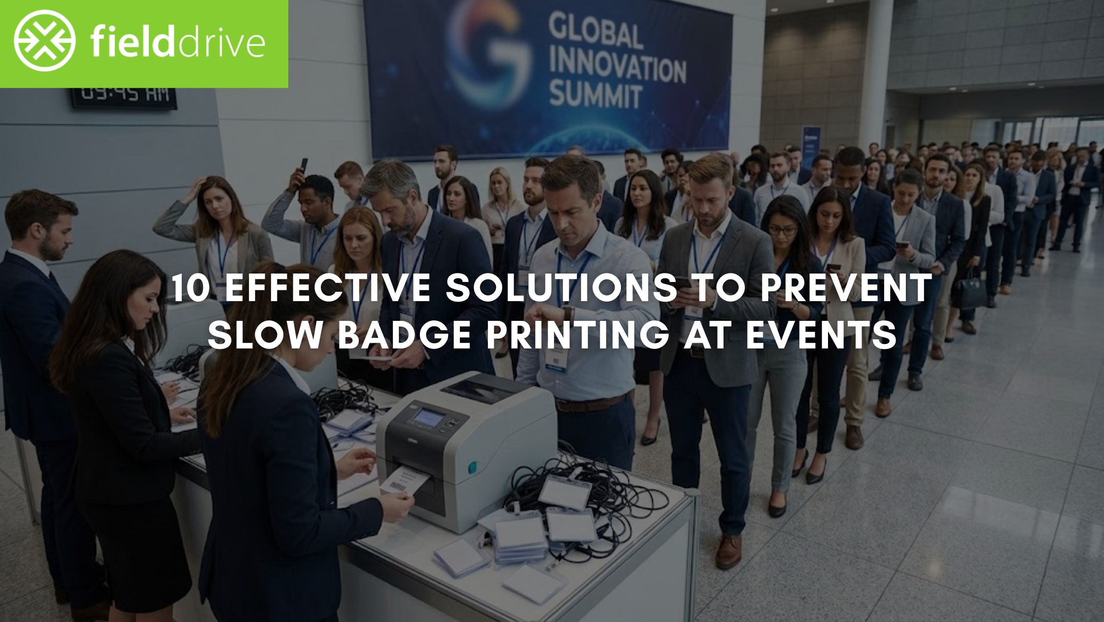 10 Effective Solutions to Prevent Slow Badge Printing at Events