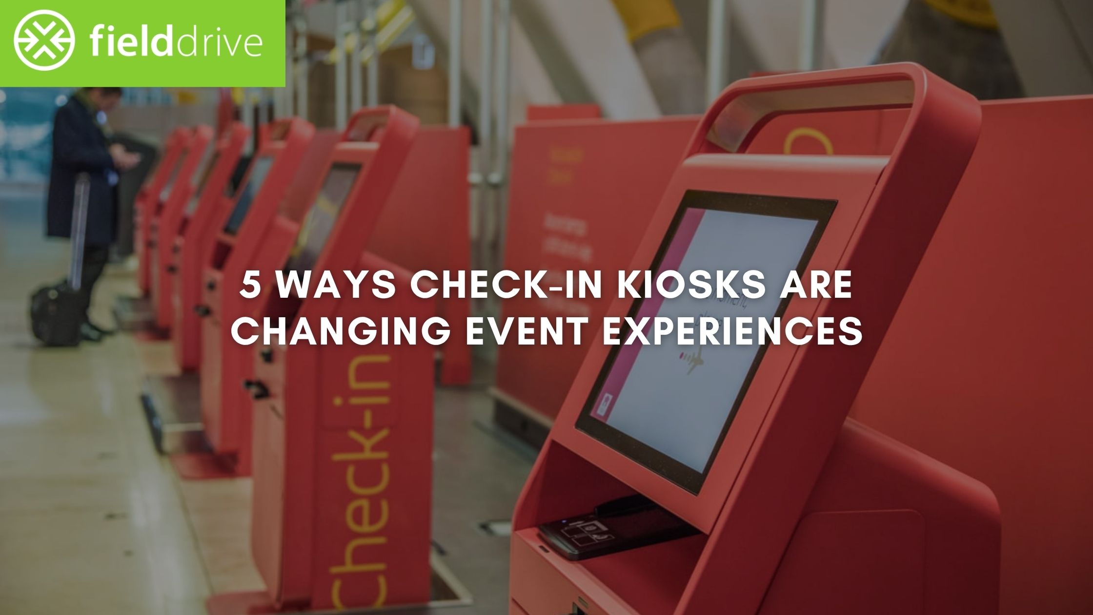 Check-in kiosks at events