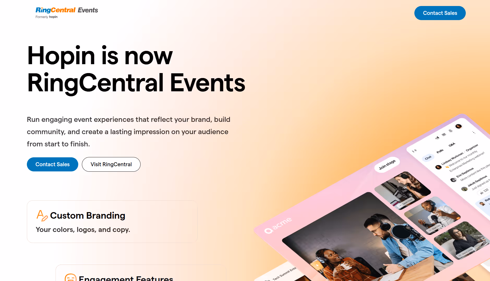 RingCentral Events (formerly Hopin)