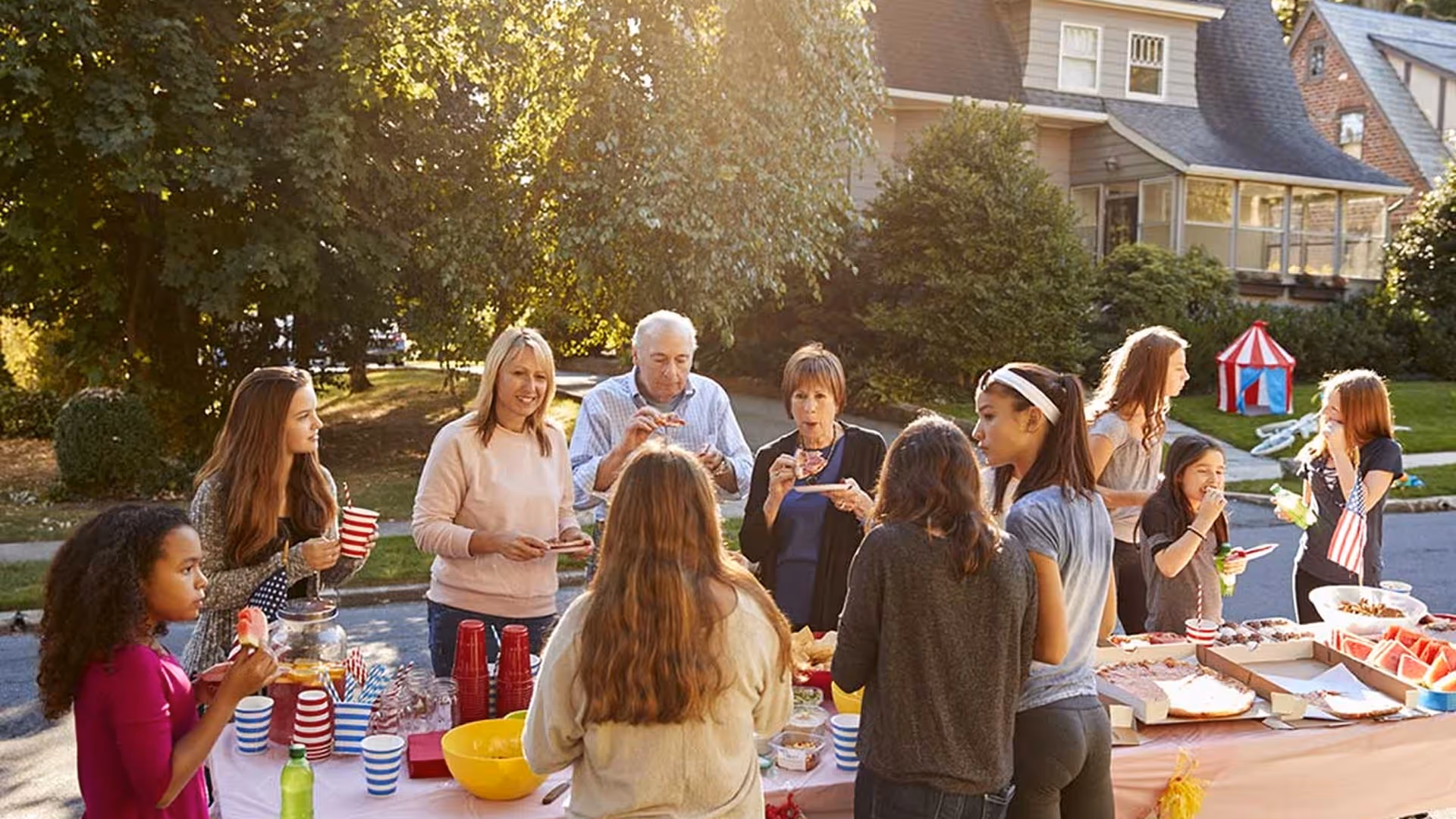 Outdoor Community Picnic