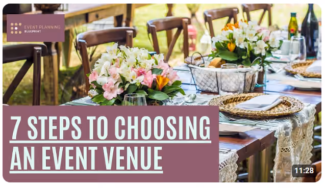 Select the Venue and Date