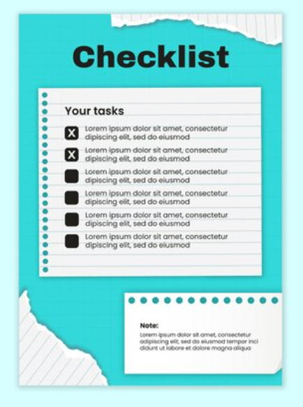 Checklist Template