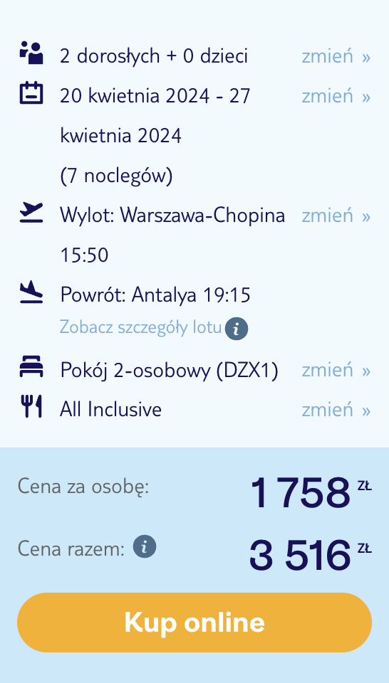 All Inclusive na Riwierze Tureckiej! 🇹🇷 Hotel 5⭐, Wylot z Warszawy